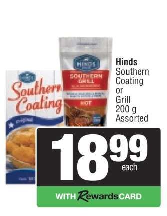 Hinds Southern Coating or Grill