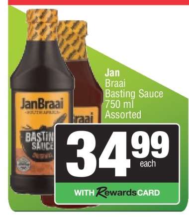 Jan Braai Basting Sauce