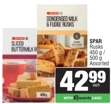 SPAR Rusks