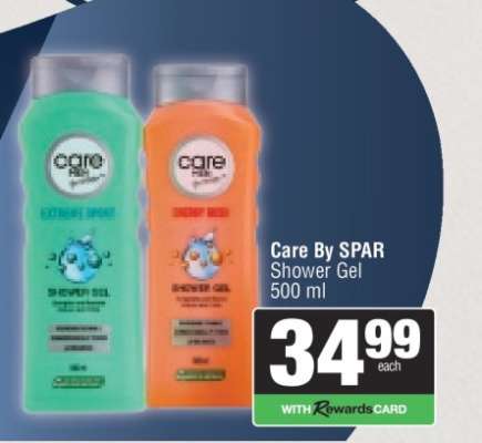 Care By SPAR Shower Gel