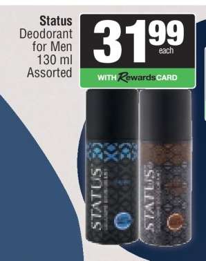 STATUS DEODORANT FOR MEN