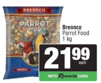 Brennco Parrot Food