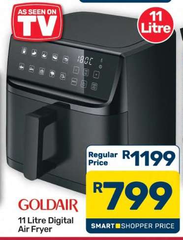 Goldair 11 Litre Digital Air Fryer