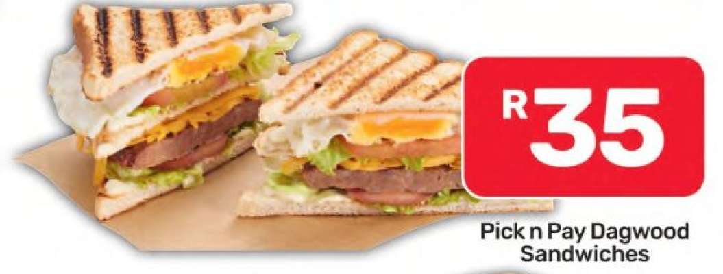 Pick n Pay Dagwood Sandwiches