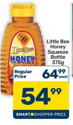 Little Bee Honey Squeeze Bottle 375g