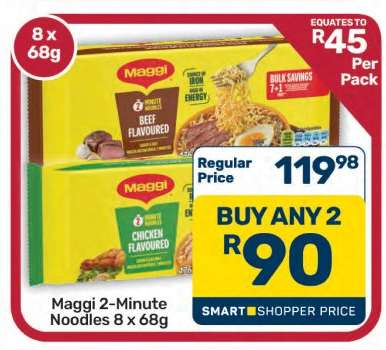 Maggi 2-Minute Noodles 8 x 68g