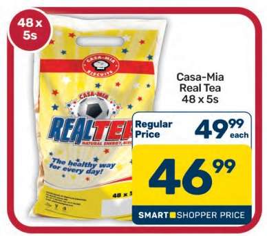 Casa-Mia Real Tea 48 x 5s
