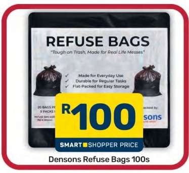 Densons Refuse Bags 100s