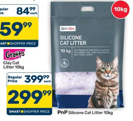 PnP Silicone Cat Litter 10kg