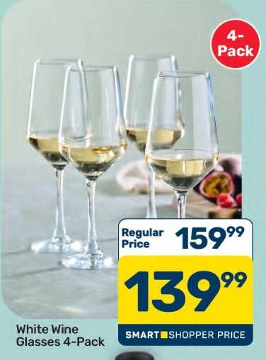 White Wine Glasses 4-Pack