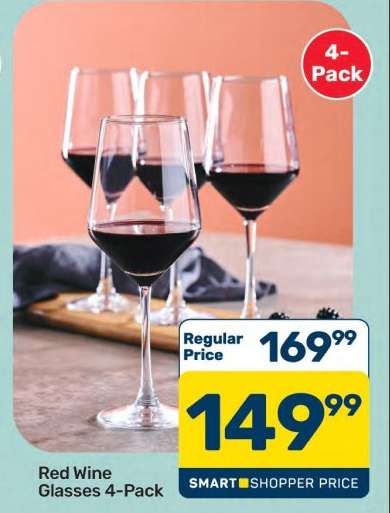 Red Wine Glasses 4-Pack