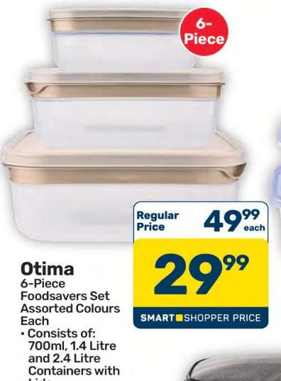 Otima 6-Piece Foodsavers Set
