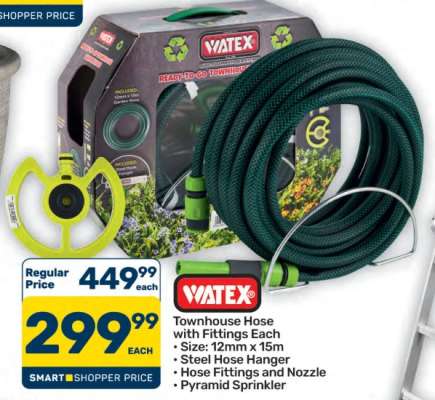 Watex Townhouse Hose with Fittings