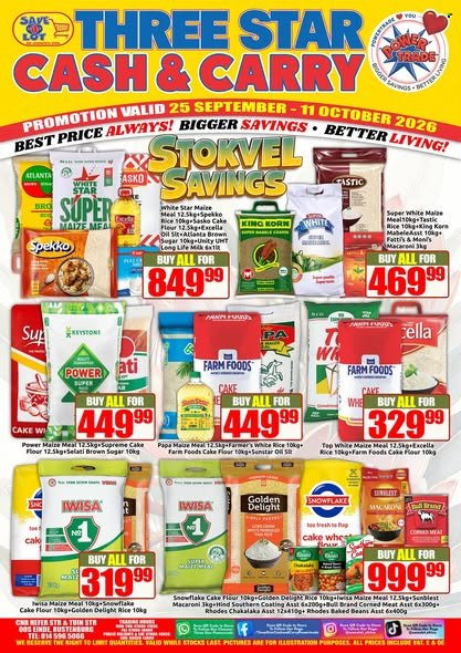 Three Star Cash and Carry specials - 25/09/2026 - 11/10/2026. Page 2