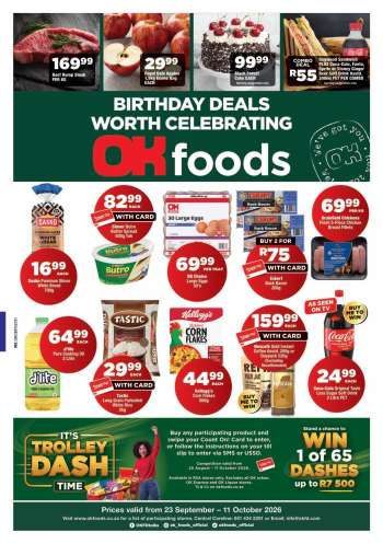 OK Foods catalogue  - 23/09/2026 - 11/10/2026.