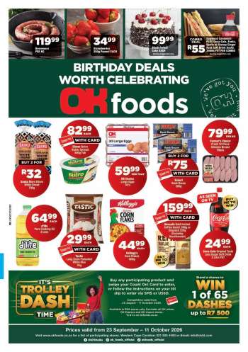 OK Foods catalogue  - 23/09/2026 - 11/10/2026.