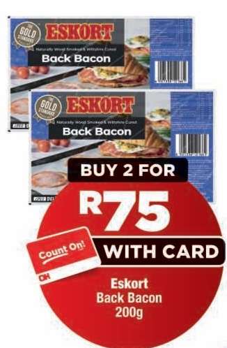 Eskort Back Bacon