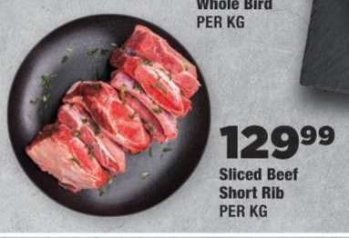 Sliced Beef Short Rib