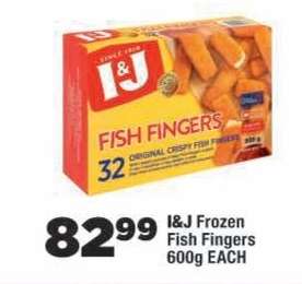 I&J Frozen Fish Fingers