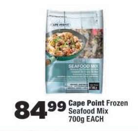 Cape Point Frozen Seafood Mix