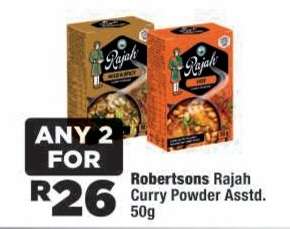 Robertsons Rajah Curry Powder Asstd.