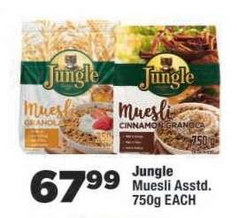 Jungle Muesli Asstd.