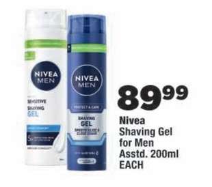 Nivea Shaving Gel for Men