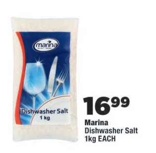 Marina Dishwasher Salt
