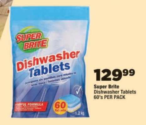 Super Brite Dishwasher Tablets