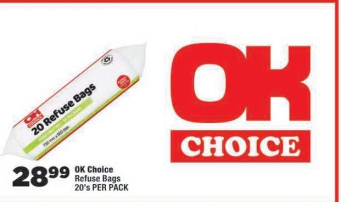 OK Choice Refuse Bags