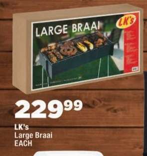 LK'S LARGE BRAAI
