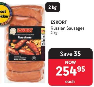 ESKORT Russian sausages