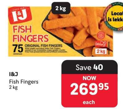 I&J Fish Fingers