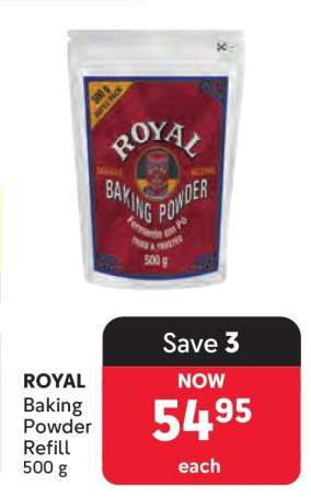 ROYAL Baking Powder Refill 500 g