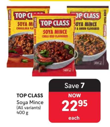 TOP CLASS SOYA MINCE