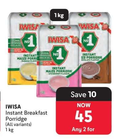 IWISA Instant Breakfast Porridge