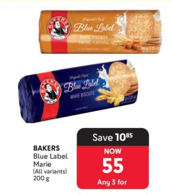 BAKERS Blue Label Marie