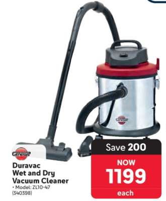 Duravac Wet and Dry Vacuum Cleaner