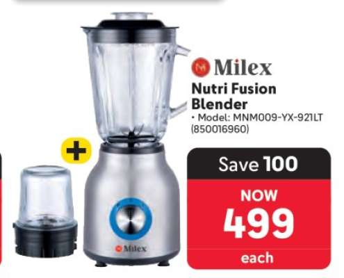 Milex Nutri Fusion Blender