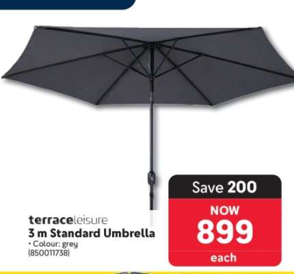 terraceleisure 3 m Standard Umbrella