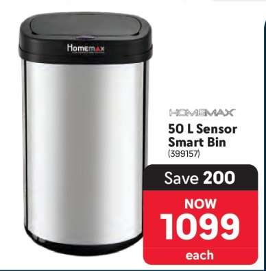 50 L Sensor Smart Bin