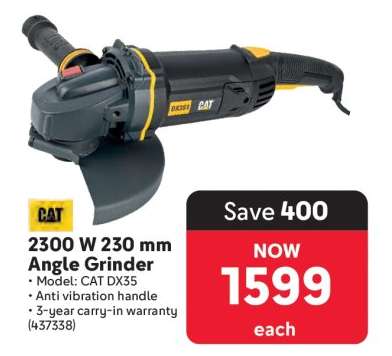2300 W 230 mm Angle Grinder