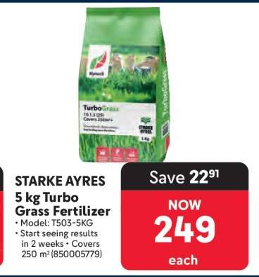 STÄRKE AYRES 5 kg Turbo Grass Fertilizer