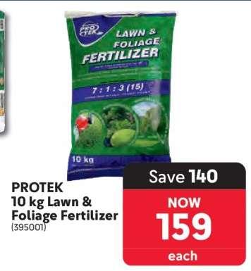 PROTEK 10 kg Lawn & Foliage Fertilizer