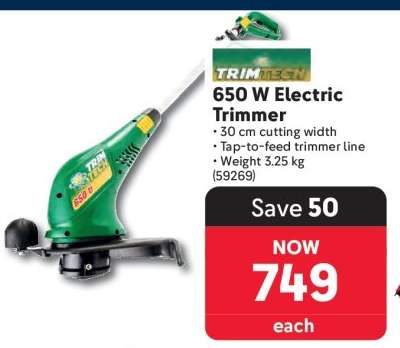 650 W Electric Trimmer