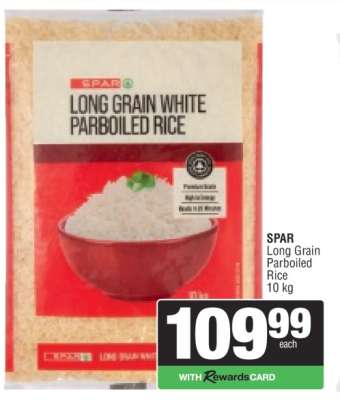 SPAR Long Grain Parboiled Rice