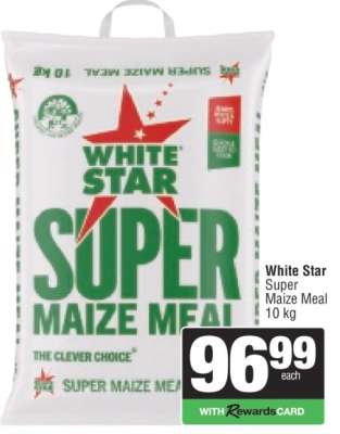 White Star Super Maize Meal 10 kg