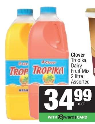Clover Tropika Dairy Fruit Mix