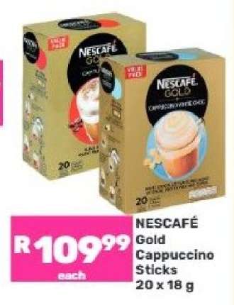 NESCAFÉ GOLD CAPPUCCINO STICKS