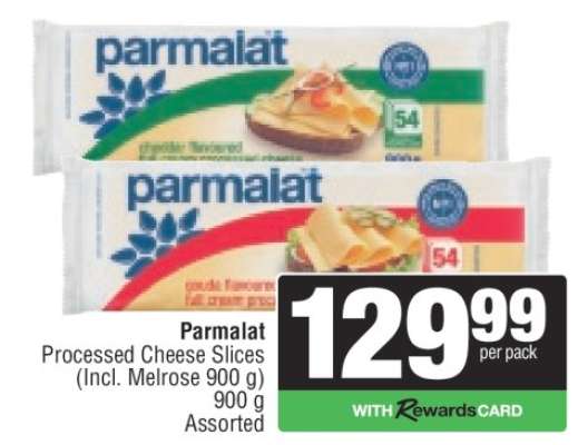 Parmalat Processed Cheese Slices